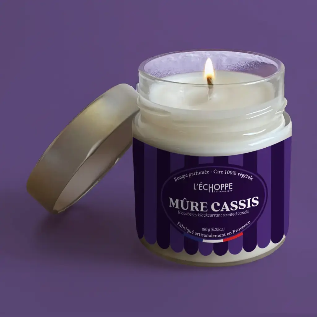 MÛRE CASSIS - BLACKBERRY BLACKCURRANT SCENTED CANDLE