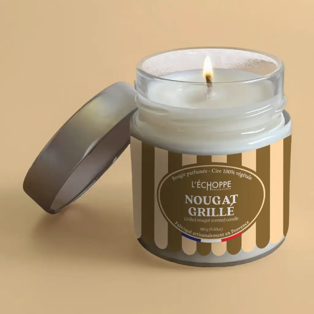 GRILLED NOUGAT SCENTED CANDLE