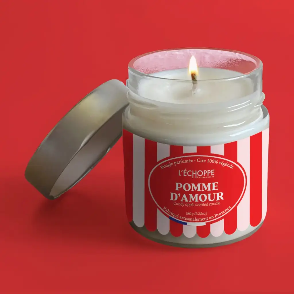 POMME D'AMOUR - CANDY APPLE SCENTED CANDLE