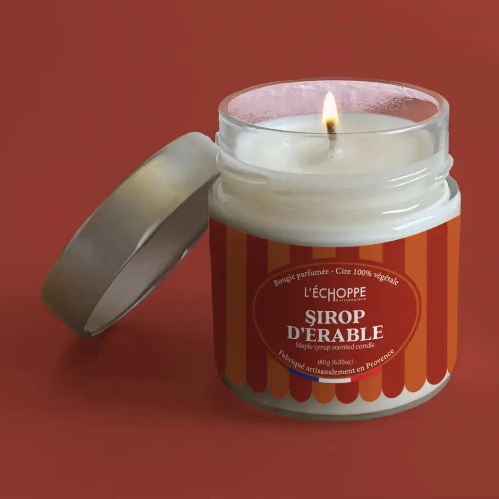 SIROP D'ÉRABLE - MAPLE SYRUP SCENTED CANDLE