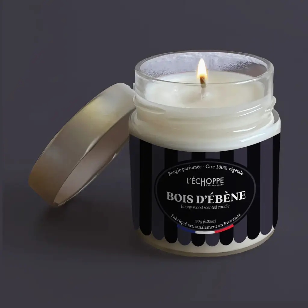 BOIS D'ÉBÈNE - EBONY WOOD SCENTED CANDLE