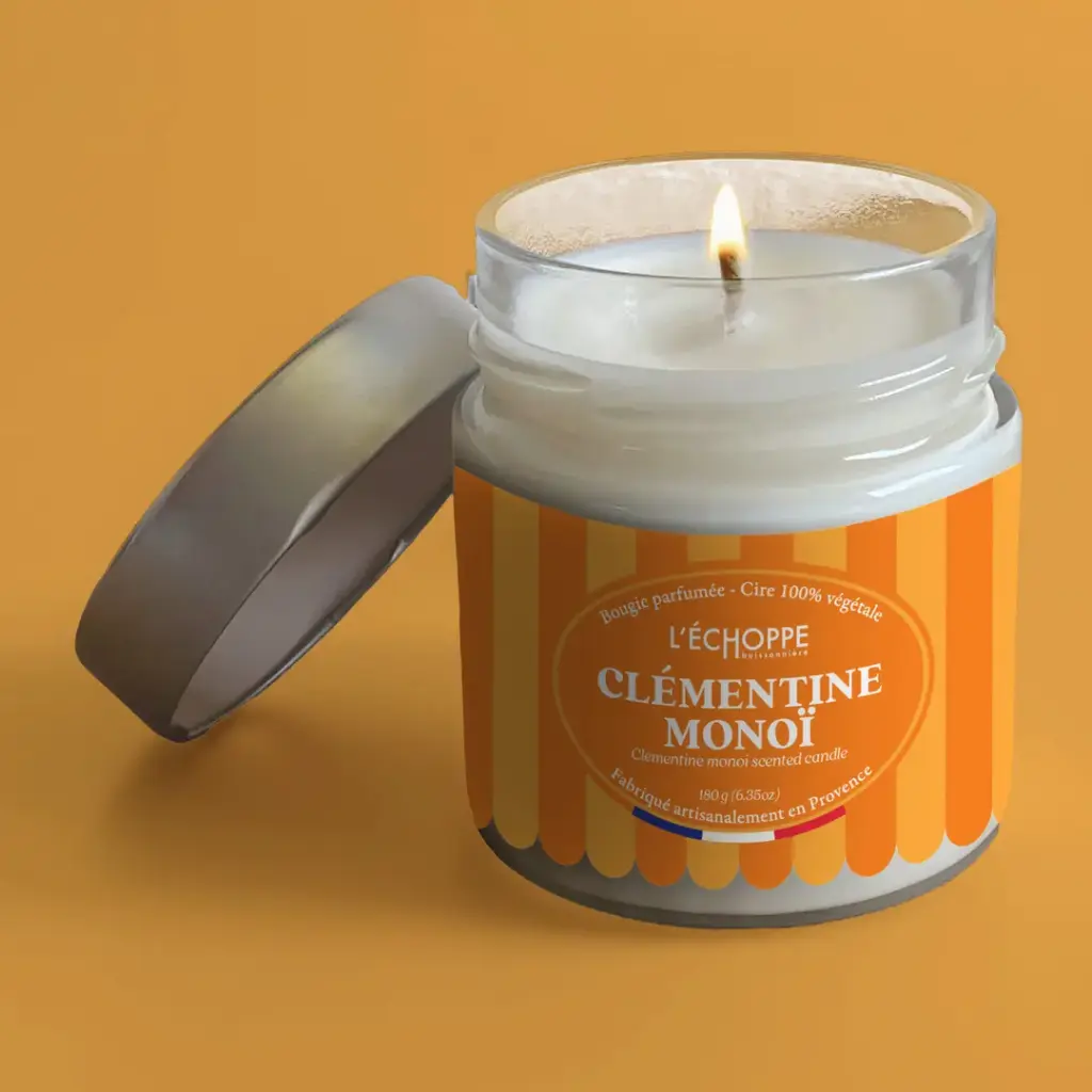 CLÉMENTINE MONOÏ SCENTED CANDLE
