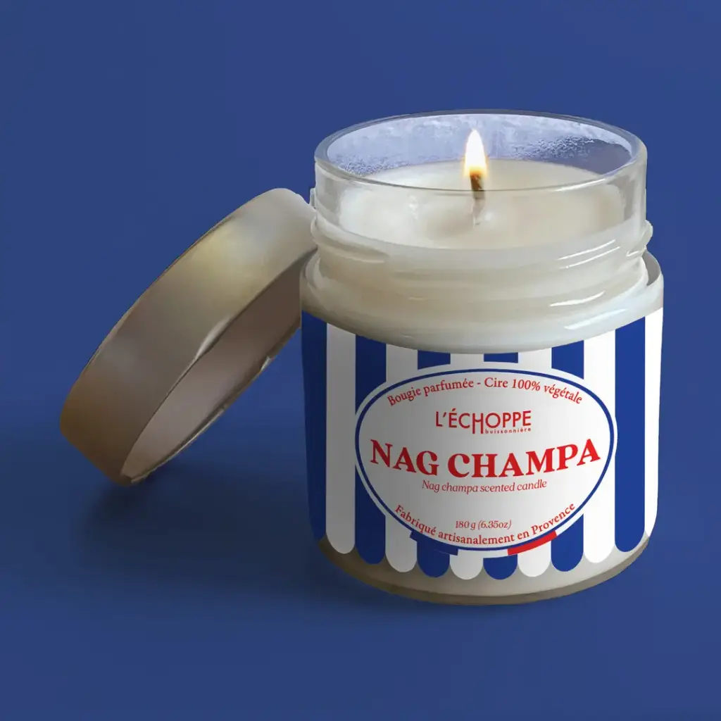 NAG CHAMPA SCENTED CANDLE