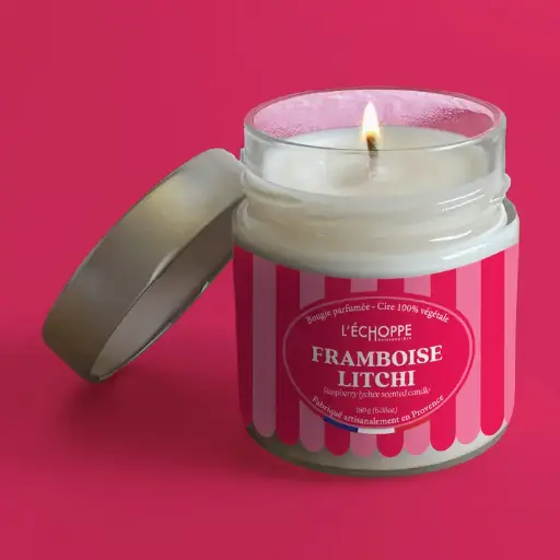 FRAMBOISE LITCHI - RASPBERRY LYCHEE SCENTED CANDLE