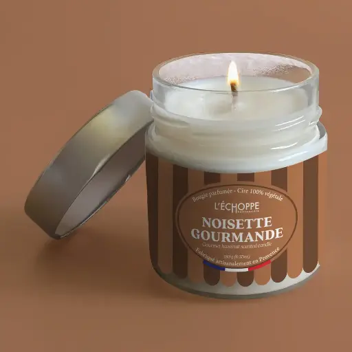 NOISETTE GOURMANDE - GOURMET HAZELNUT SCENTED CANDLE
