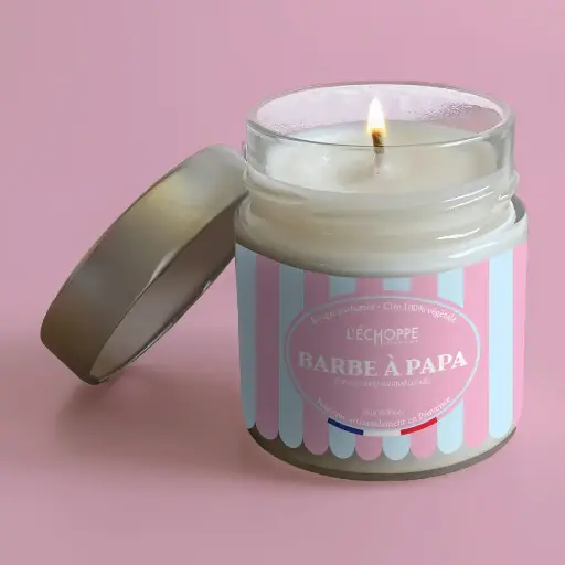 BARBE À PAPA - COTTON CANDY SCENTED CANDLE