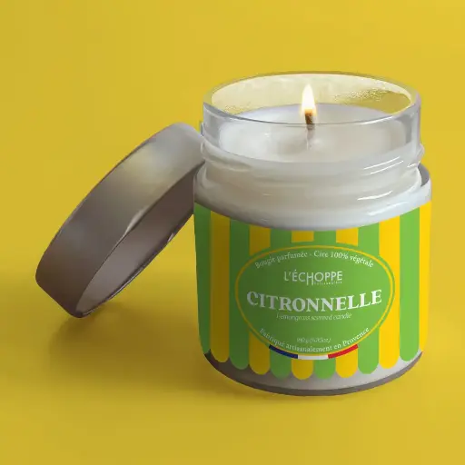 CITRONNELLE - LEMONGRASS SCENTED CANDLE