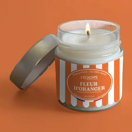 FLEUR D'ORANGER - ORANGE BLOSSOM SCENTED CANDLE