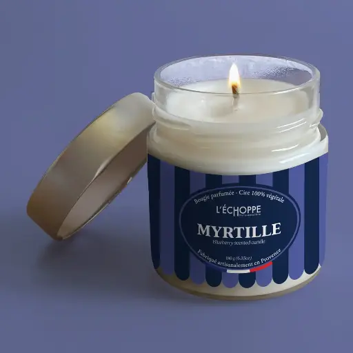 MYRTILLE - BLUEBERRY SCENTED CANDLE